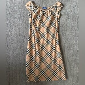 Burberry Plaid Patterned Dress